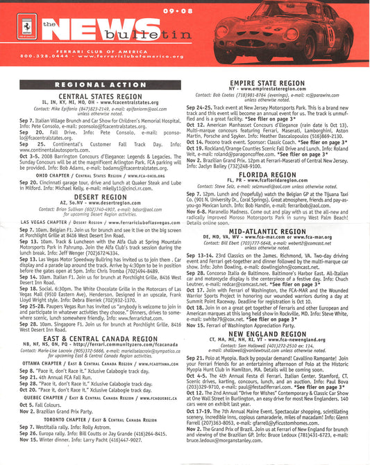 FCA News Bulletin 2008 -  9