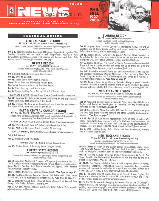 FCA News Bulletin 2008 - 10
