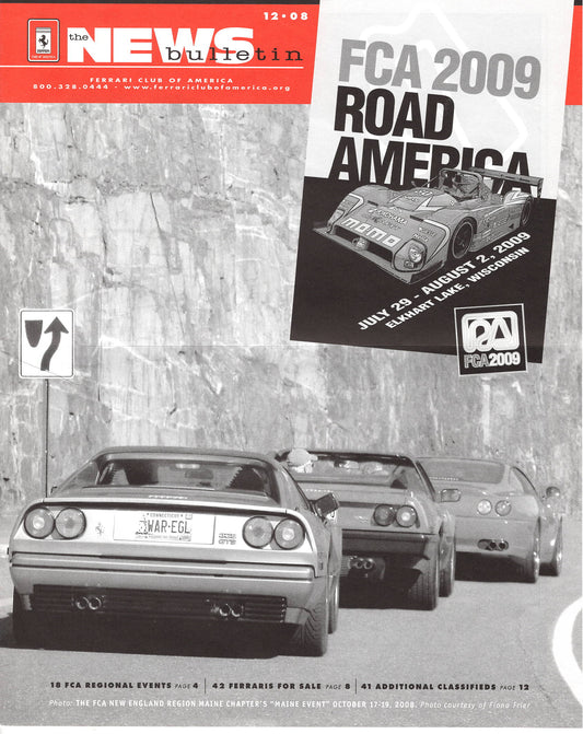 FCA News Bulletin 2008 - 12