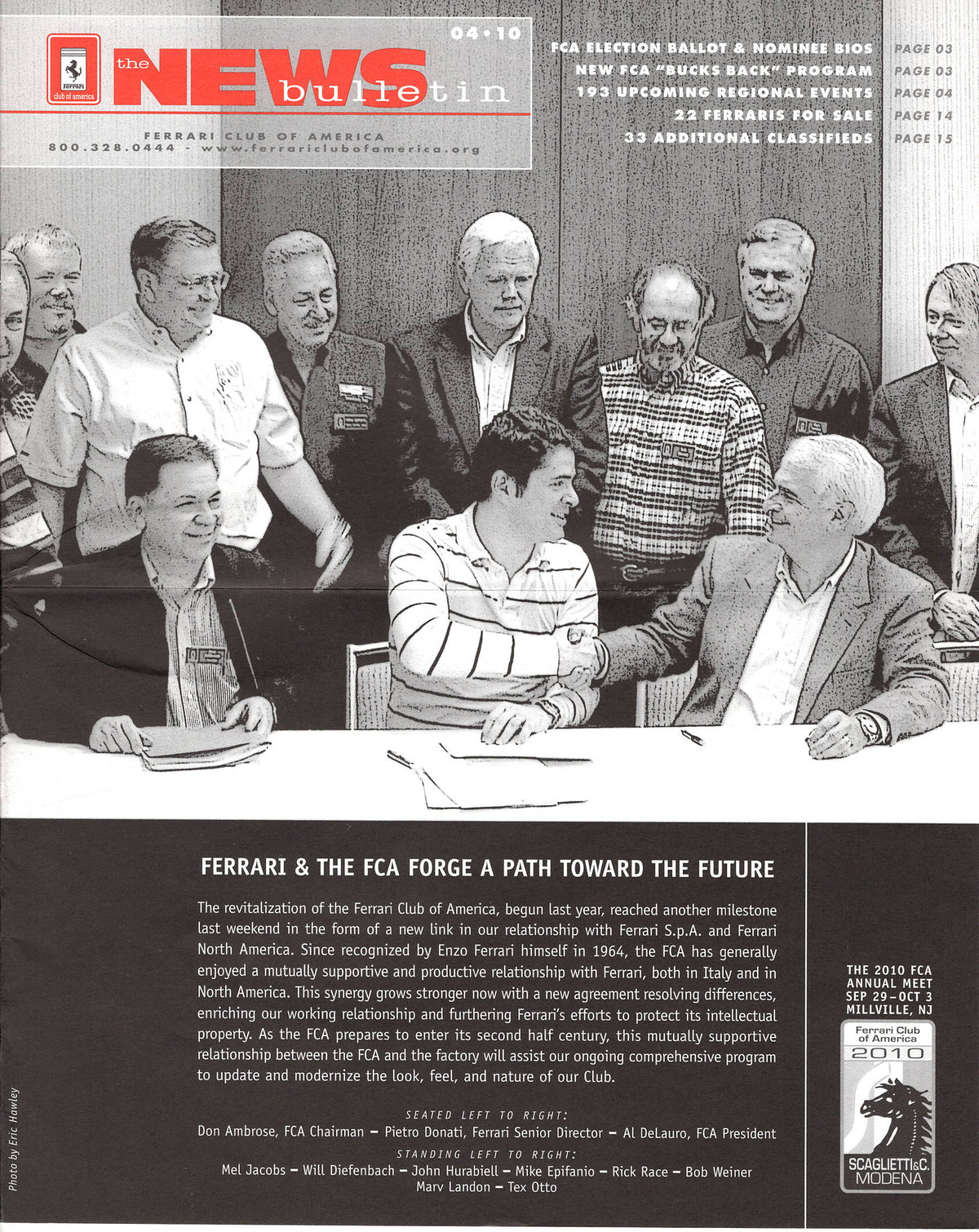 FCA News Bulletin 2010 -  4