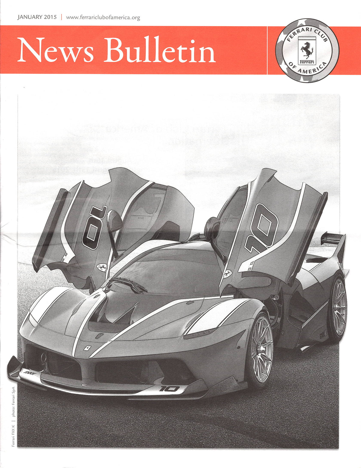 FCA News Bulletin 2015 -  1
