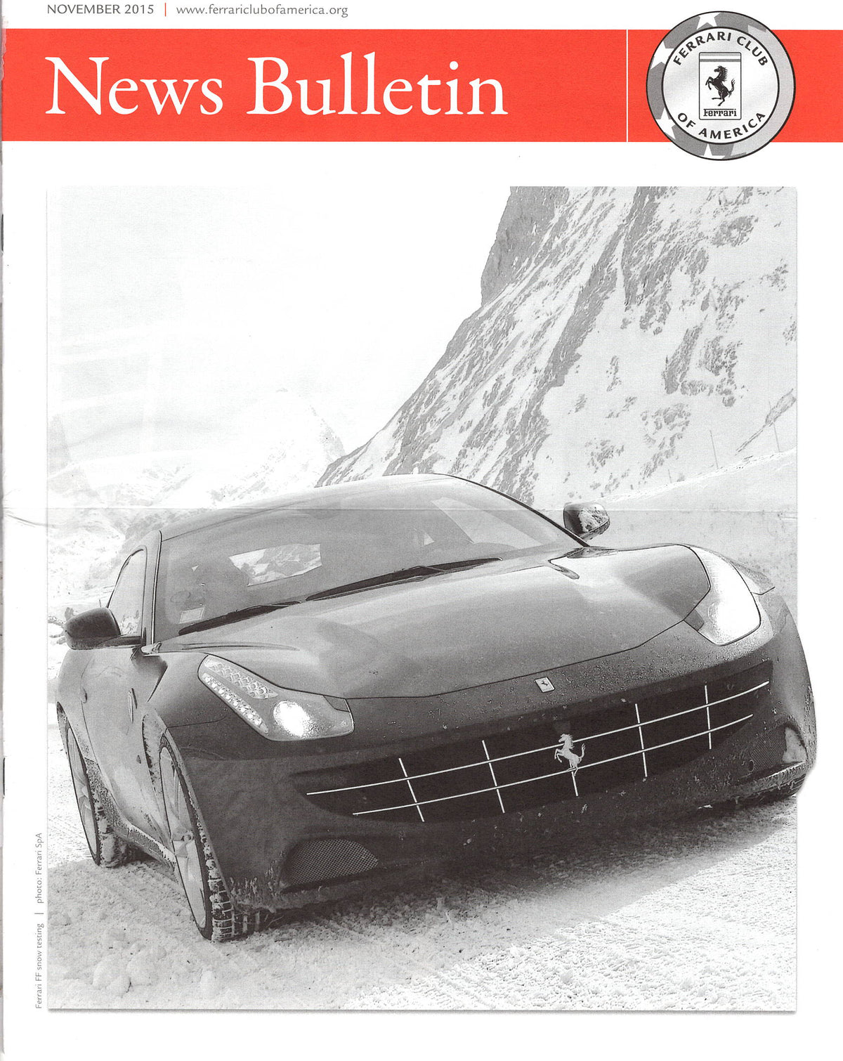 FCA News Bulletin 2015 - 11
