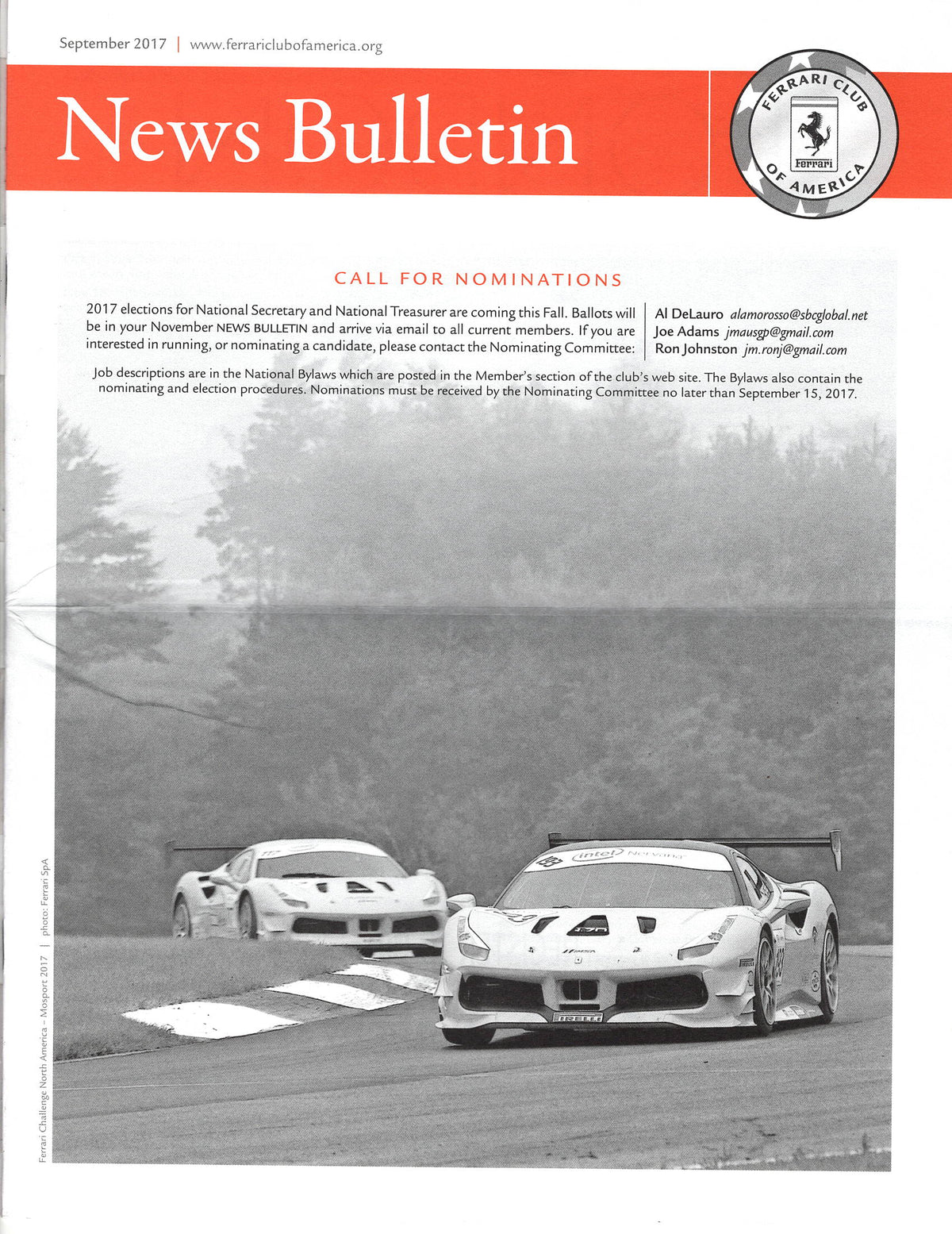 FCA News Bulletin 2017 -  9