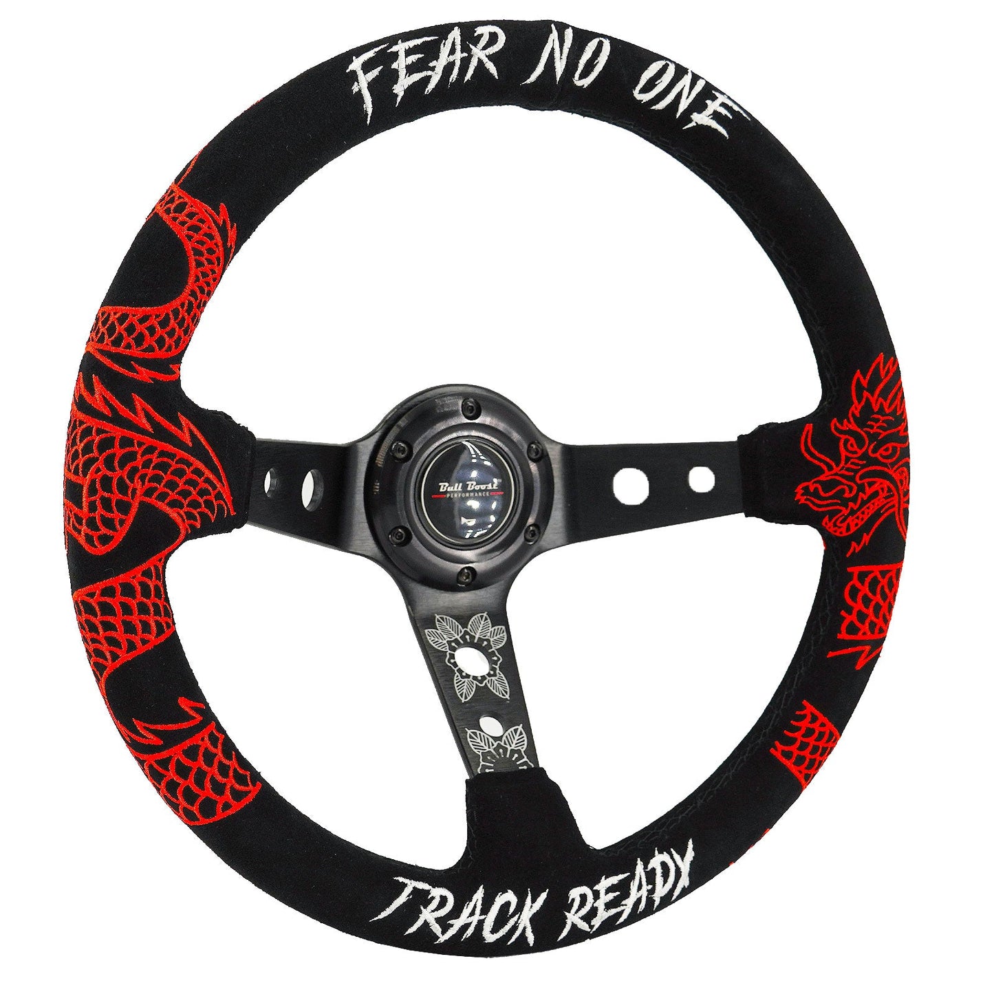 Track Ready Suede Steering Wheel For 01-06 BMW 320 325 328 330 M3 Z4 E90 Mini Cooper