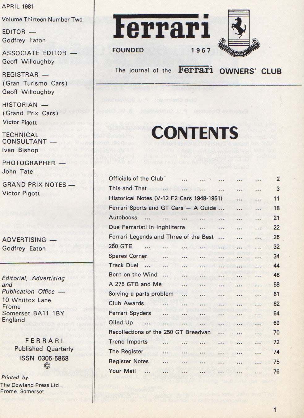 Ferrari UK FOC Journal 050