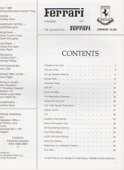 Ferrari UK FOC Journal 067