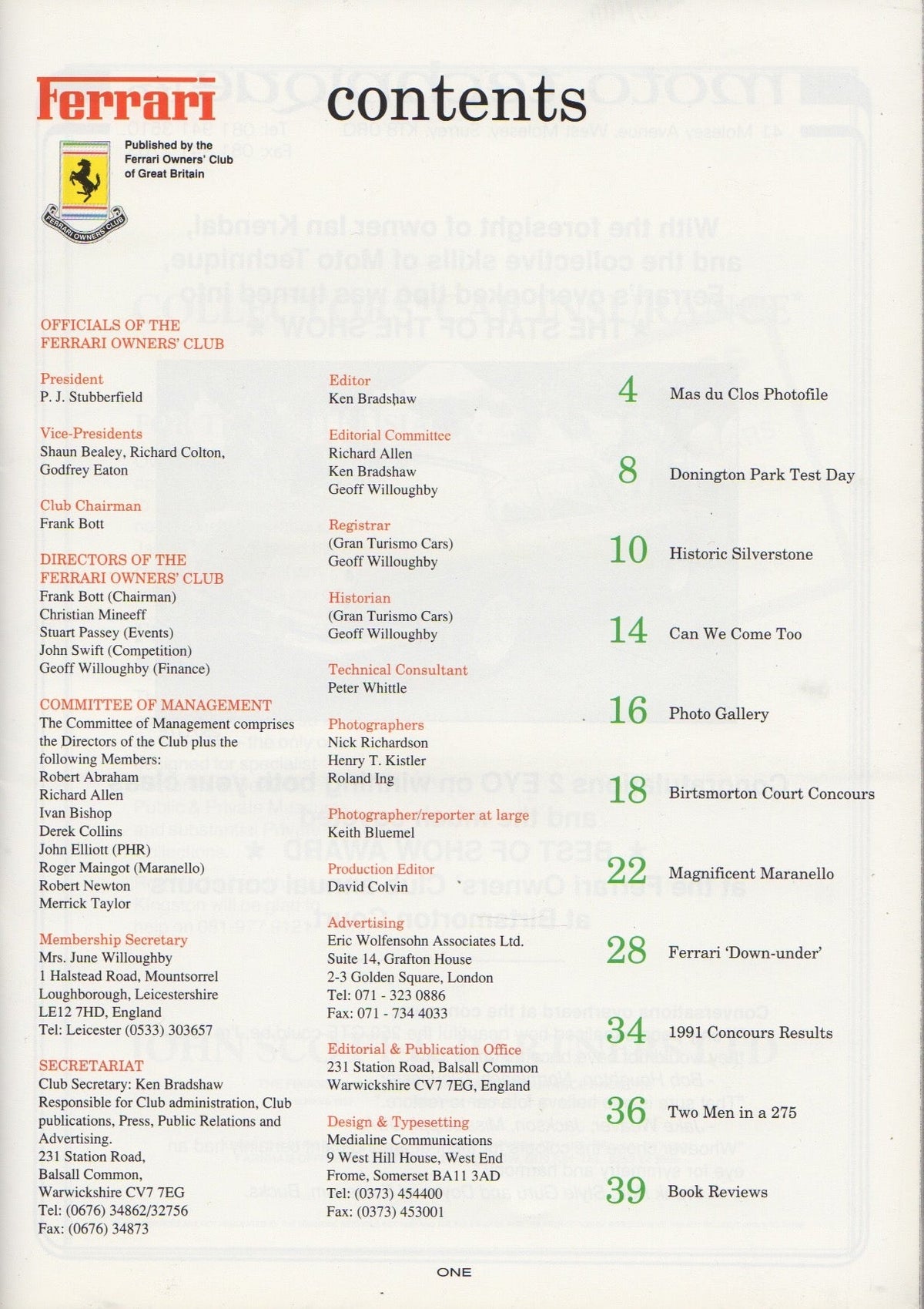 Ferrari UK FOC Journal 091