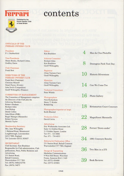 Ferrari UK FOC Journal 091