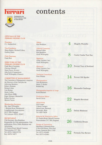 Ferrari UK FOC Journal 092