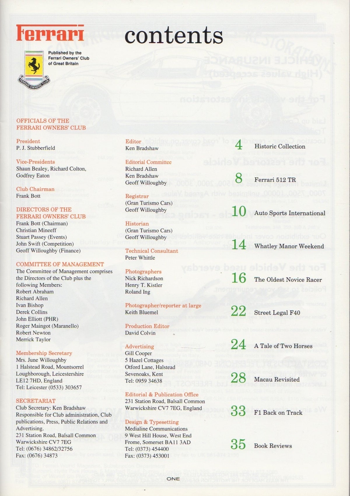Ferrari UK FOC Journal 093