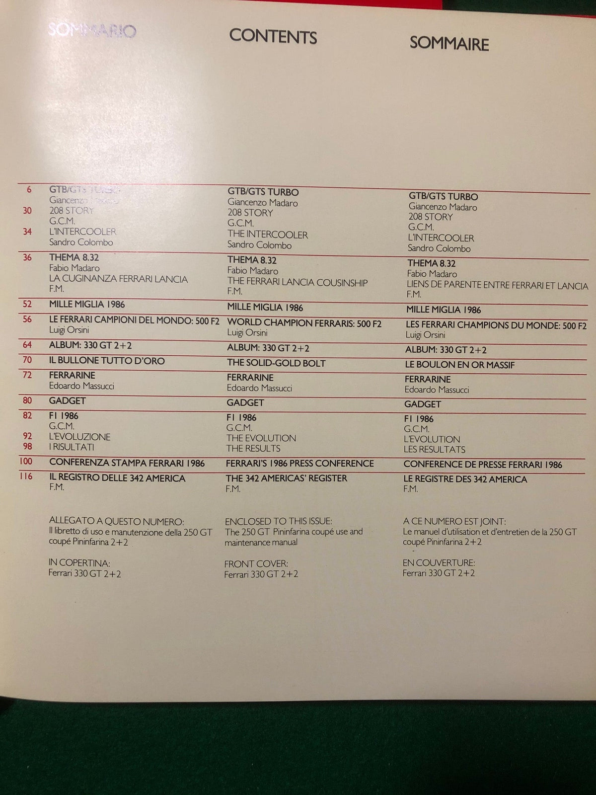 Ferrarissima 1st Series Reprint 05