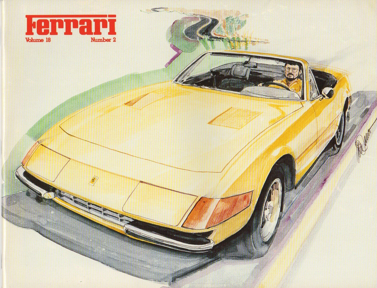Ferrari, Newsletter of the Ferrari Owners Club (USA) 1987 - Vol 18 N 2