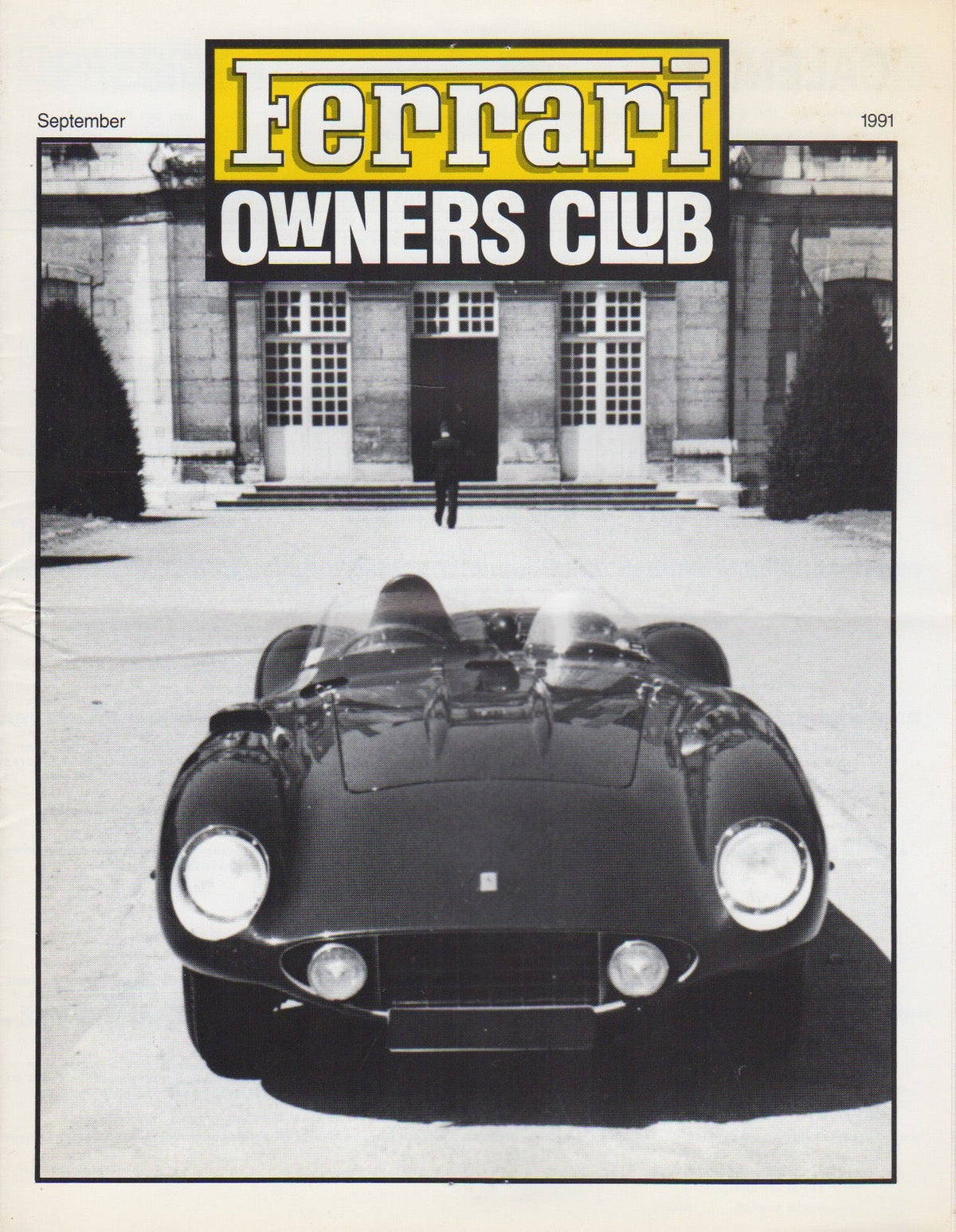 Ferrari, Newsletter of the Ferrari Owners Club (USA) 1991-09