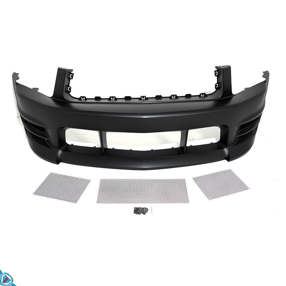 2005-2009 Ford Mustang (MK5) R Style Polypropylene Front Bumper Conversion Kit | E3Tuning — photo 1 of 9