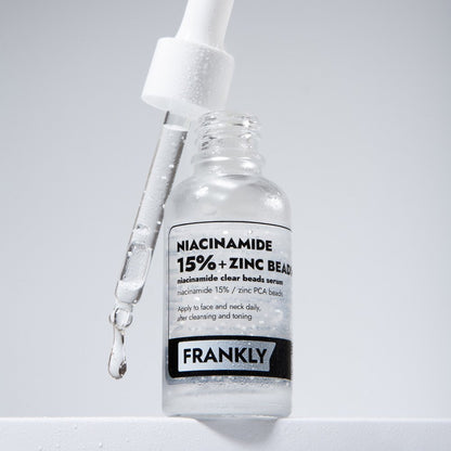 FRANKLY Niacinamide 15% + Zinc Beads Serum 30ml