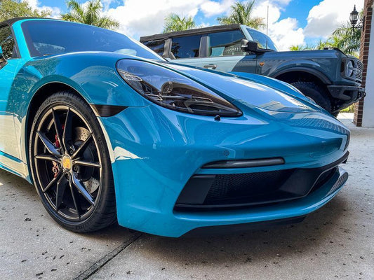 Front Sidemarker Overlays - '12-'18 911 (991) / '16-'25 Boxster & Cayman (718)