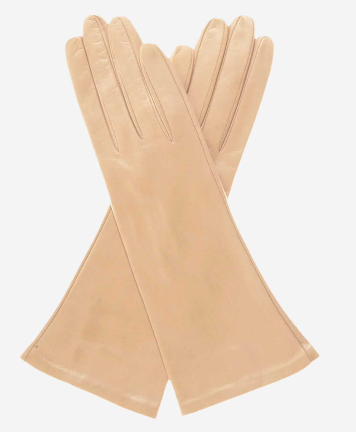 FS01W4 (rosewater) - Italian "4 Button Length" Silk Lined Leather Gloves — photo 1 of 8