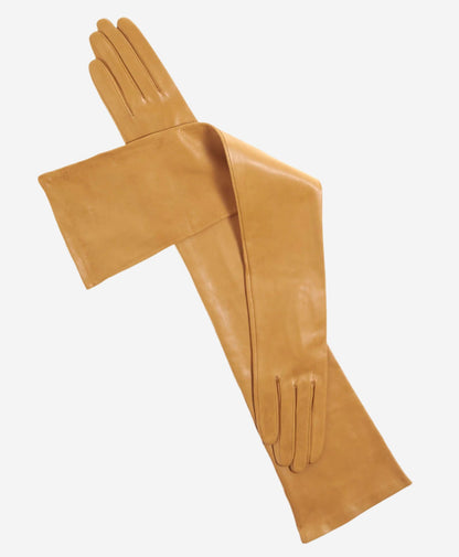 FS15W16 (vac) - Italian silk lined opera leather gloves 16-button length — photo 1 of 9