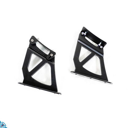 2017-2025 Porsche 718 Boxster & Cayman (982) Dry Carbon Fiber GT4 Style Rear Wing | FYBR Aerodynamics