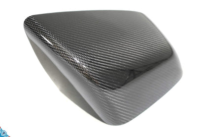 2016-2026 Tesla Model X OEM Design Dry Carbon Fiber Mirror Cover Overlays | FYBR Aerodynamics — photo 4 of 10