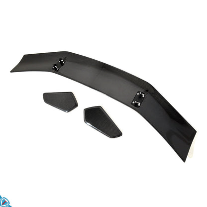 2017-2025 Porsche 718 Boxster & Cayman (982) Dry Carbon Fiber GT4 RS Style Swan Neck Wing