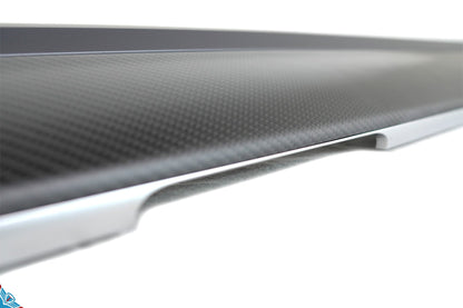 2017-2023 Tesla Model 3 & Model Y (1st-Gen) Matte Carbon Fiber Dashboard & Front Door Trim Replacement Kit | FYBR Aerodynamics — photo 3 of 8