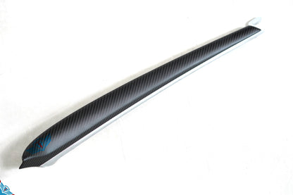 2017-2023 Tesla Model 3 & Model Y (1st-Gen) Matte Carbon Fiber Dashboard & Front Door Trim Replacement Kit | FYBR Aerodynamics — photo 8 of 8