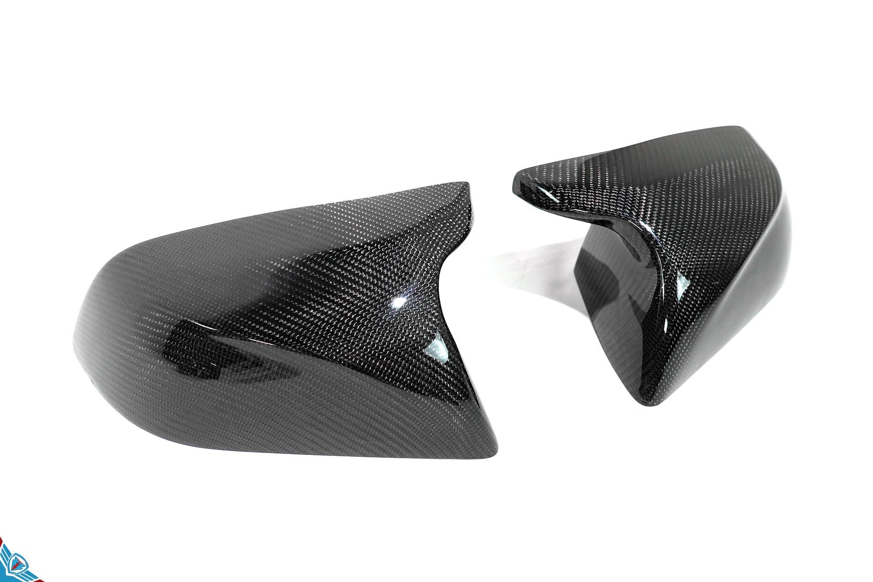 2017-2023 Tesla Model 3 (MK1) Bull Horn Carbon Fiber Mirror Covers | FYBR Aerodynamics — photo 2 of 9