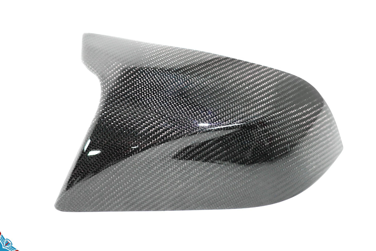 2017-2023 Tesla Model 3 (MK1) Bull Horn Carbon Fiber Mirror Covers | FYBR Aerodynamics — photo 3 of 9