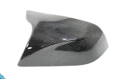2017-2023 Tesla Model 3 (MK1) Bull Horn Carbon Fiber Mirror Covers | FYBR Aerodynamics — photo 3 of 9