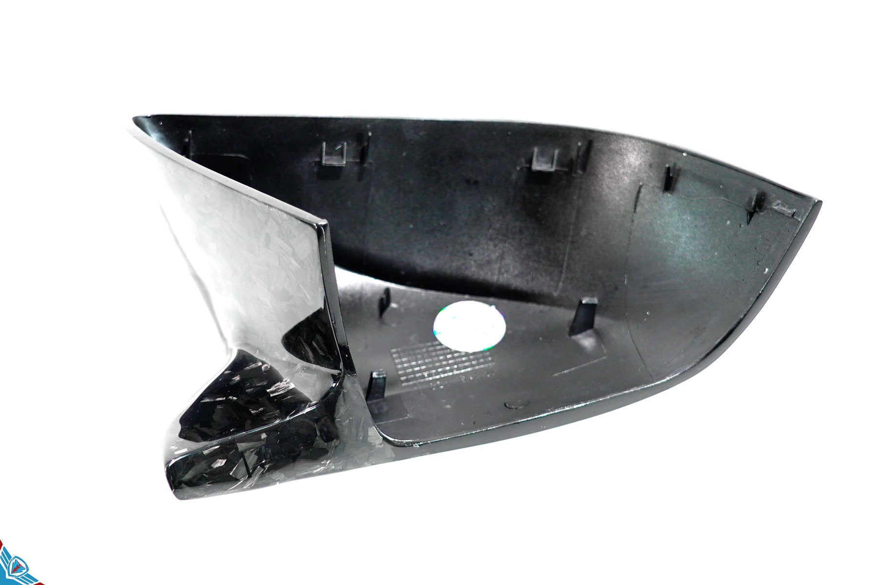 2017-2023 Tesla Model 3 (MK1) Bull Horn Carbon Fiber Mirror Covers | FYBR Aerodynamics — photo 8 of 9