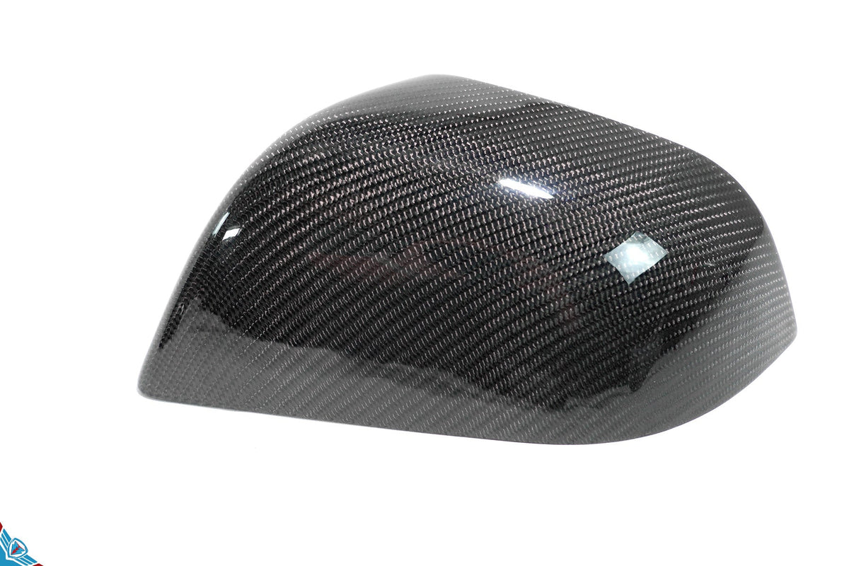2017-2023 Tesla Model 3 (MK1) OEM Style Carbon Fiber Mirror Covers | FYBR Aerodynamics — photo 3 of 10