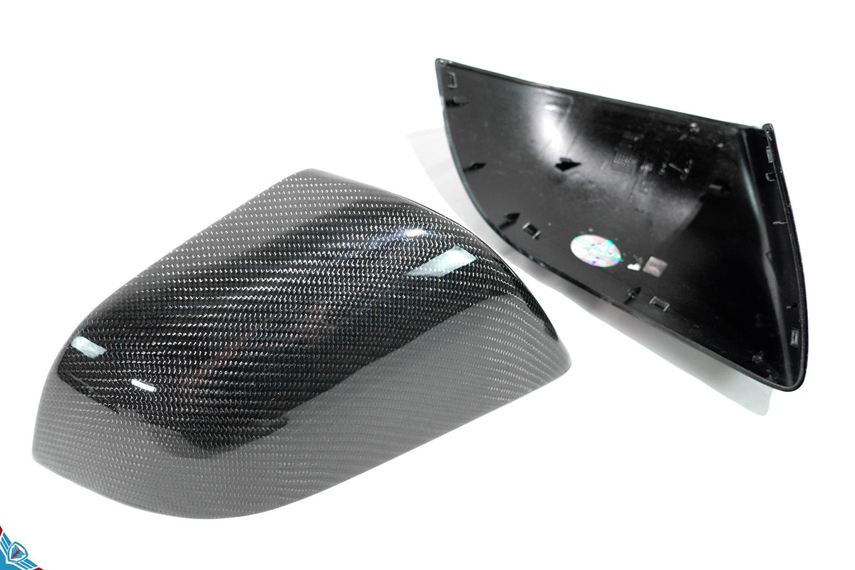 2017-2023 Tesla Model 3 (MK1) OEM Style Carbon Fiber Mirror Covers | FYBR Aerodynamics — photo 5 of 10