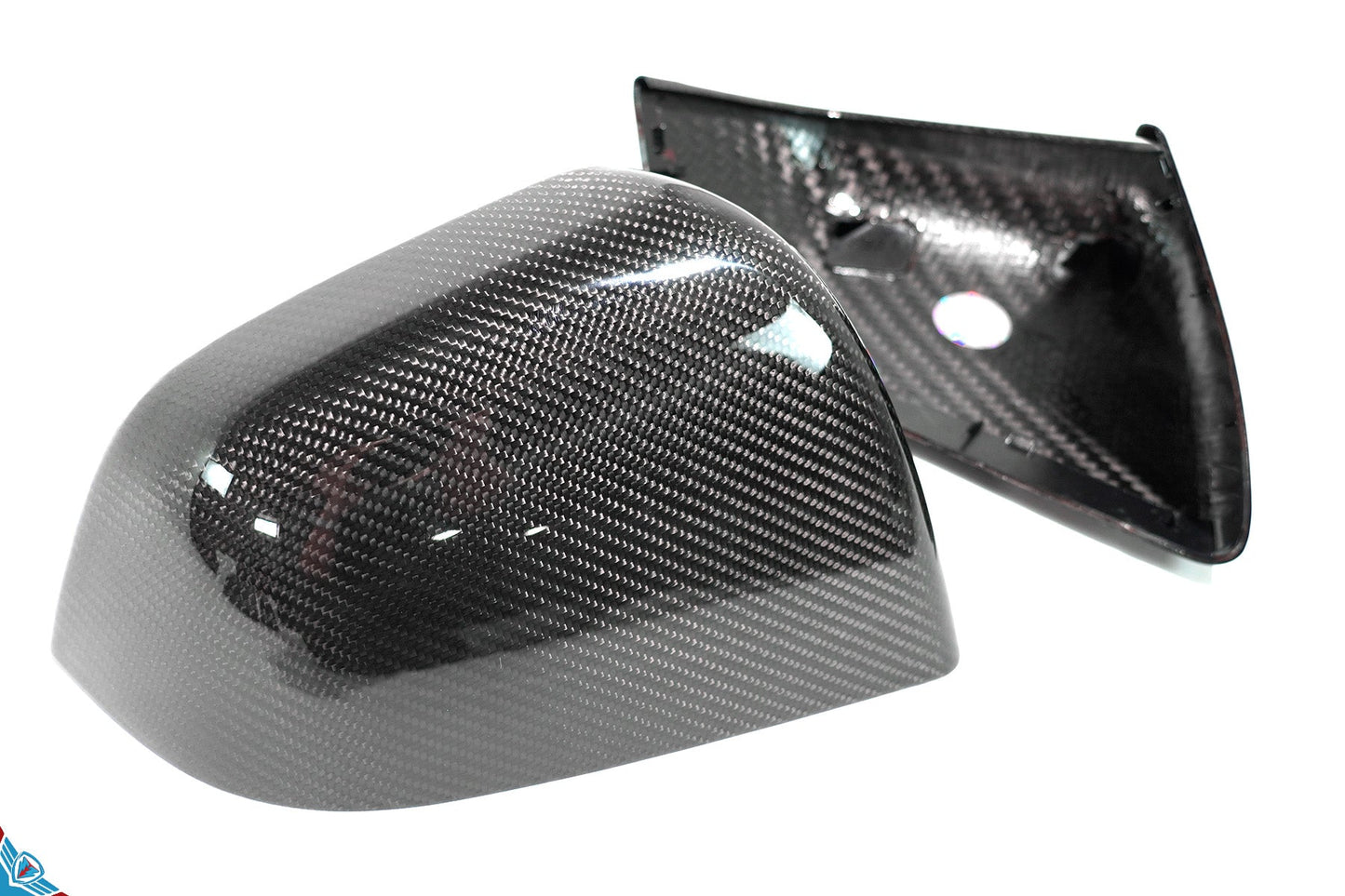 2020-2024 Tesla Model Y (1st-Gen) OEM Style Dry Carbon Fiber Mirror Covers | FYBR Aerodynamics — photo 5 of 9
