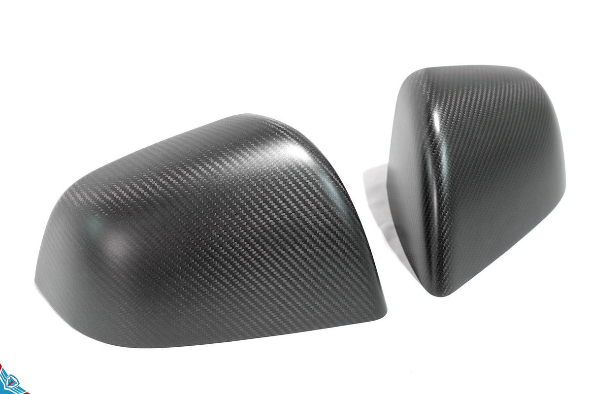 2020-2024 Tesla Model Y (1st-Gen) OEM Style Dry Carbon Fiber Mirror Covers | FYBR Aerodynamics — photo 6 of 9