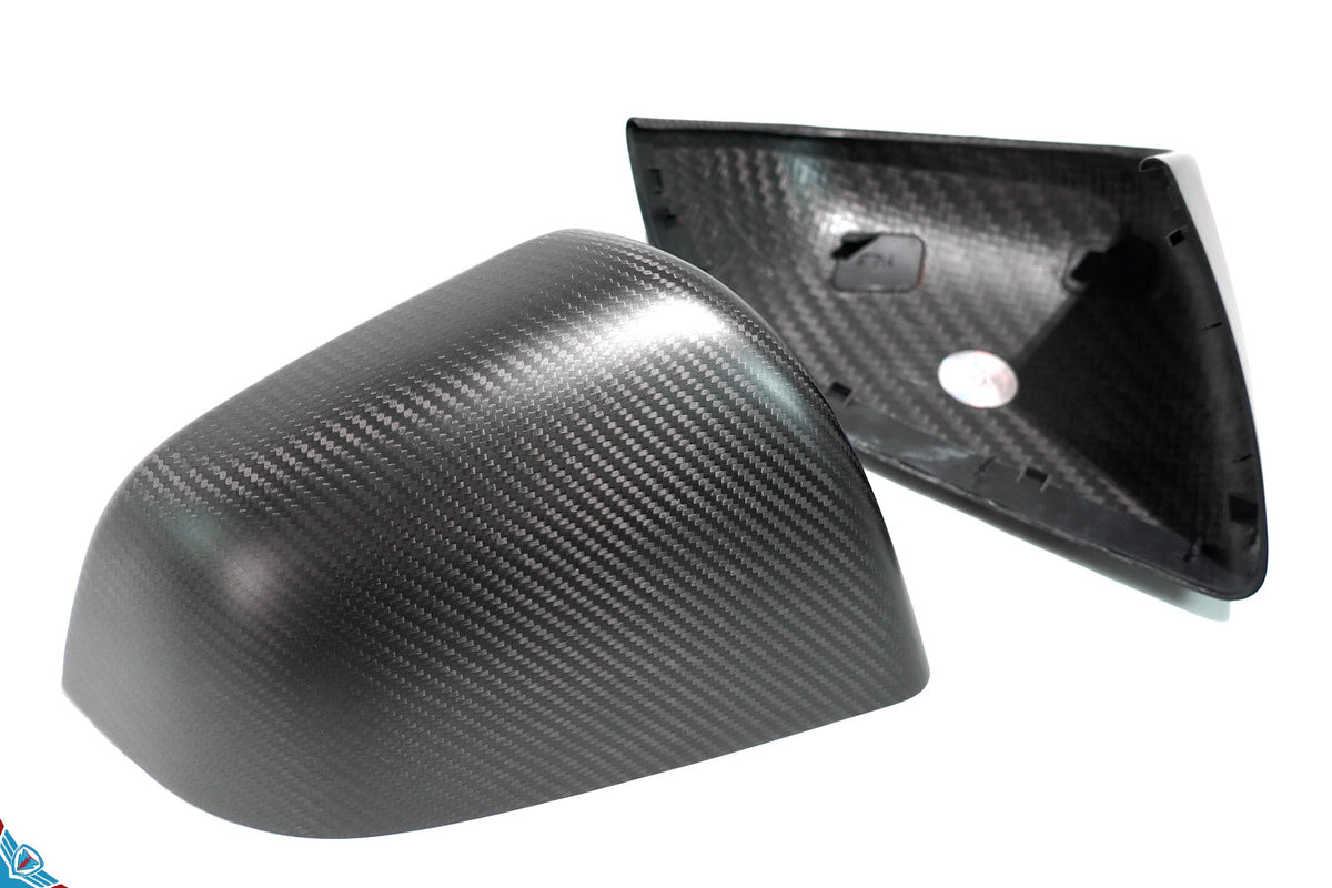 2020-2024 Tesla Model Y (1st-Gen) OEM Style Dry Carbon Fiber Mirror Covers | FYBR Aerodynamics — photo 9 of 9