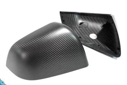 2020-2024 Tesla Model Y (1st-Gen) OEM Style Dry Carbon Fiber Mirror Covers | FYBR Aerodynamics — photo 9 of 9
