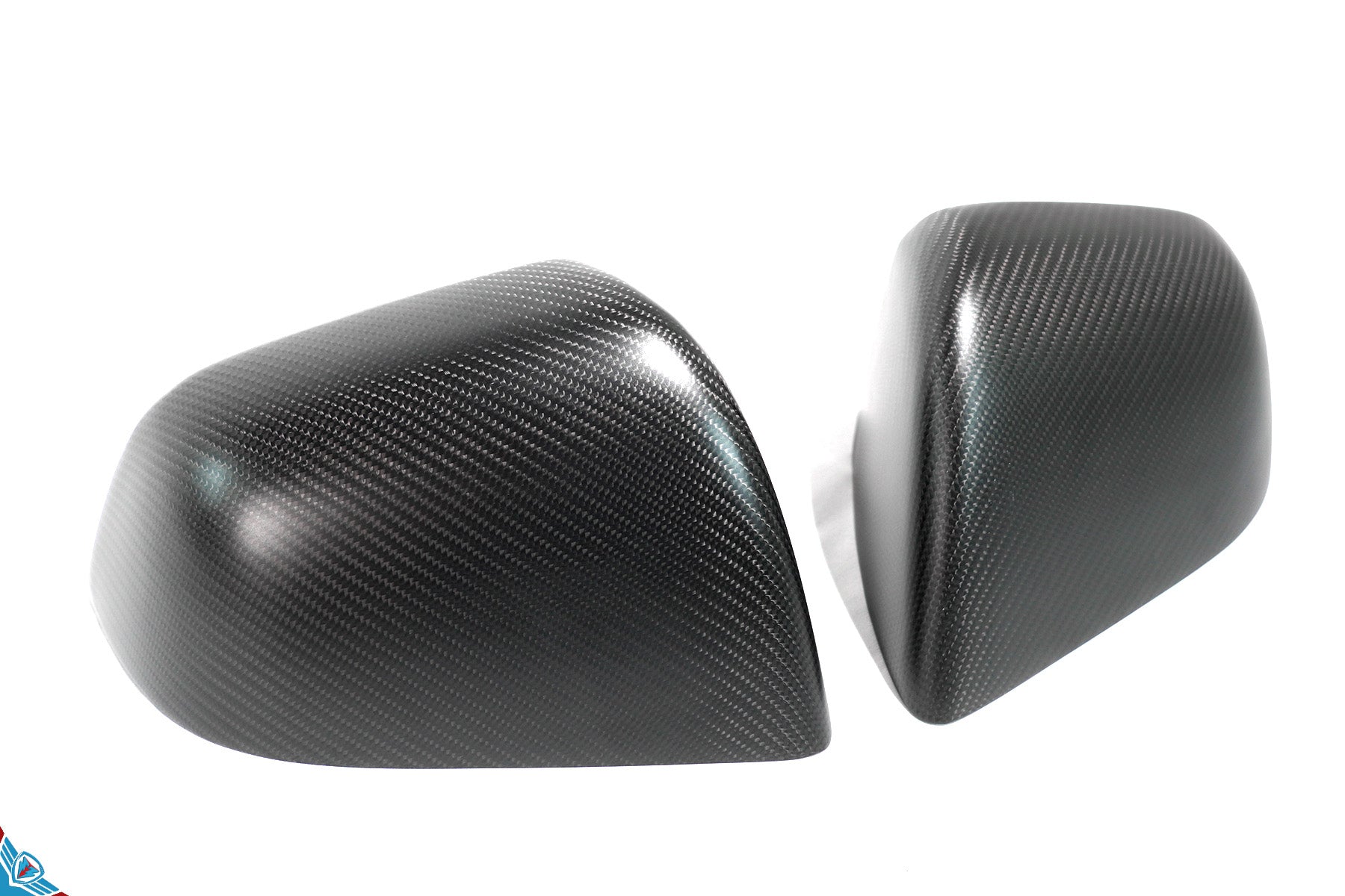 2020-2024 Tesla Model Y (1st-Gen) OEM Replacement Style Carbon Fiber Mirror Covers | FYBR Aerodynamics — photo 6 of 10