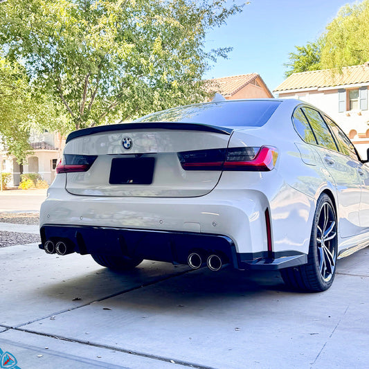 2019-2022 BMW 3 Series Pre-LCI (G20) M3 Style Polypropylene Rear Bumper Conversion Kit | E3Tuning