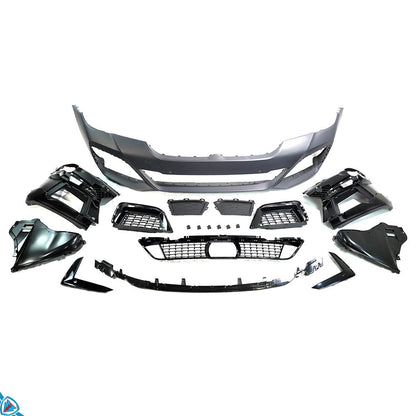 2021-2023 BMW 5 Series LCI (G30) M Sport Style Polypropylene Front Bumper Conversion Kit | E3Tuning