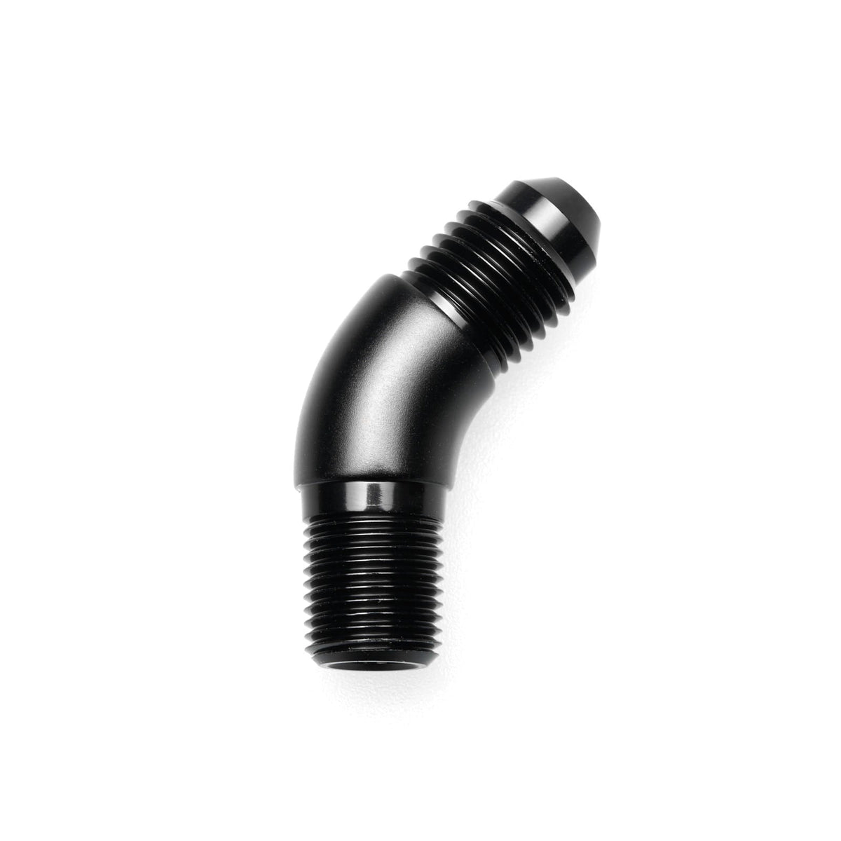 Thread Adapter -AN Male to NPT Male - 45°