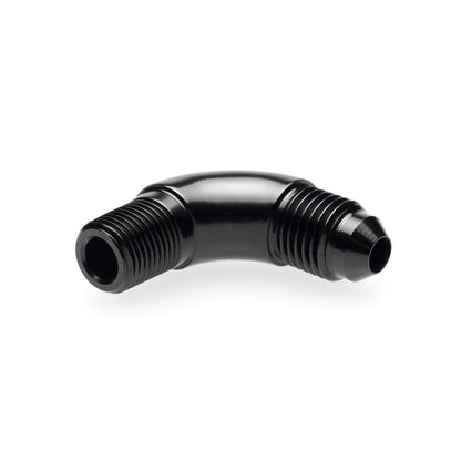 Thread Adapter -AN Male to NPT Male - 90°