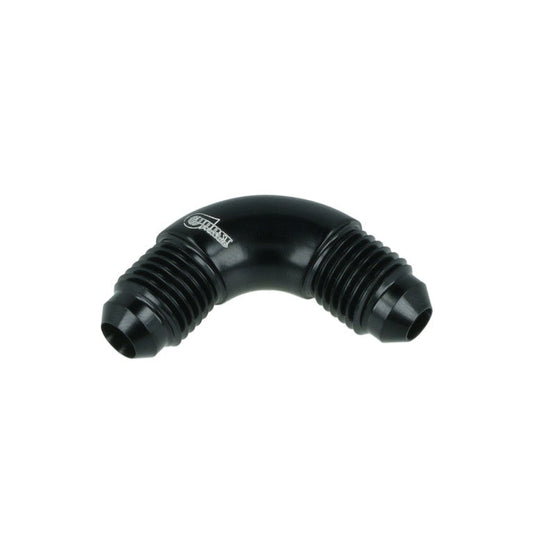 Union Adapter High Flow -AN Male to Male - 90°