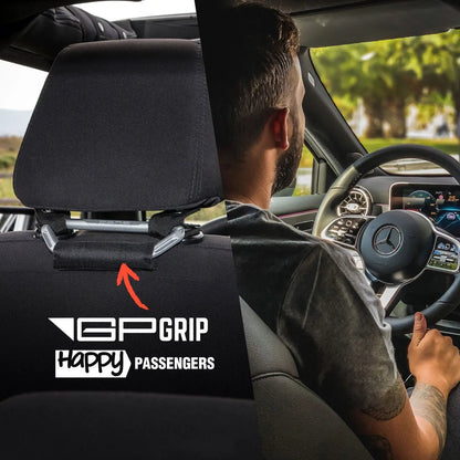 GP Back Grip PRO — Rear Headrest Handles for All Cars & Trucks