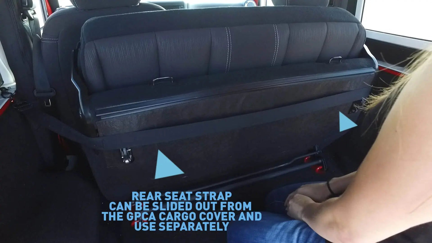 Jeep Wrangler JK 2DR Cargo Cover (2007-2018)