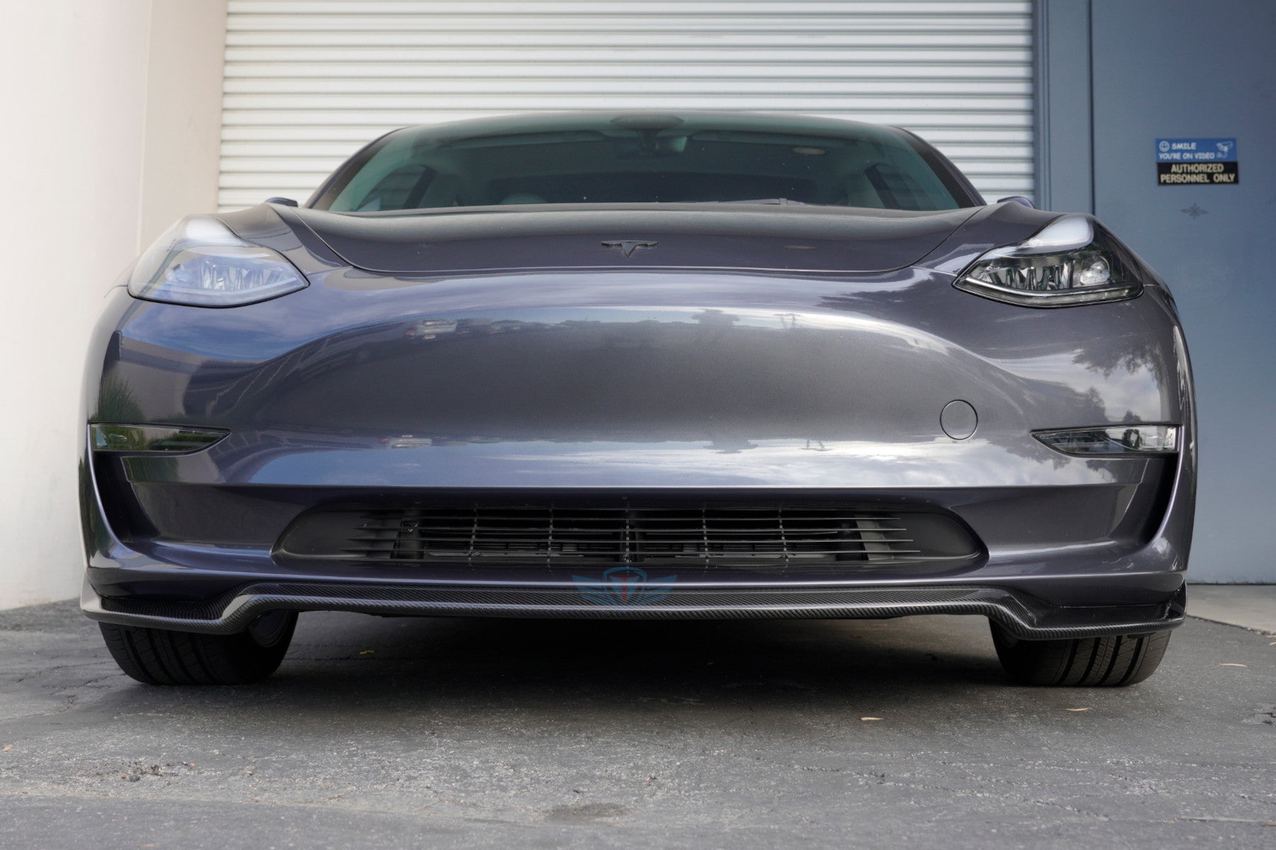 2017-2023 Tesla Model 3 (MK1) ATS Style Carbon Fiber Front Lip | FYBR Aerodynamics — photo 4 of 10