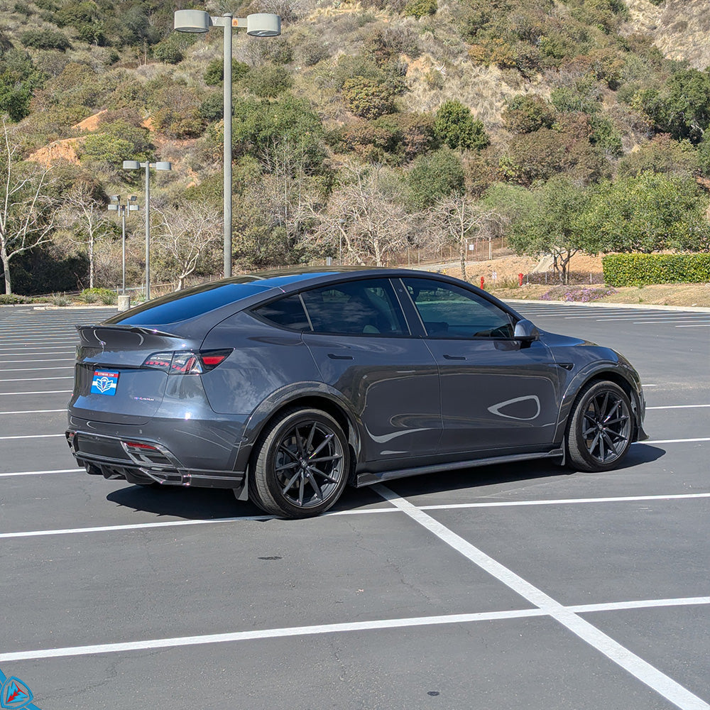 2020-2024 Tesla Model Y (1st-Gen) SDX Style Dry Carbon Fiber Fender Flares | FYBR Aerodynamics — photo 4 of 10
