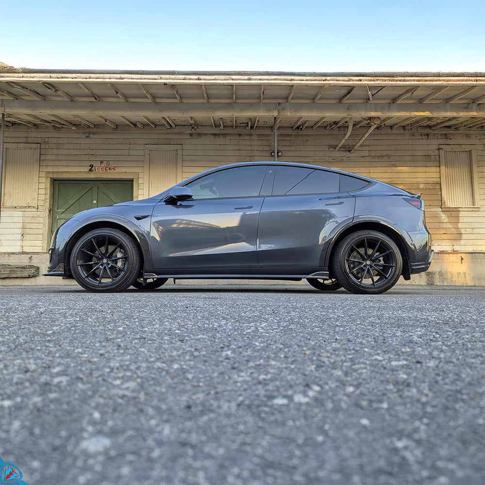 2020-2024 Tesla Model Y (1st-Gen) SDX Style Dry Carbon Fiber Fender Flares | FYBR Aerodynamics — photo 3 of 10
