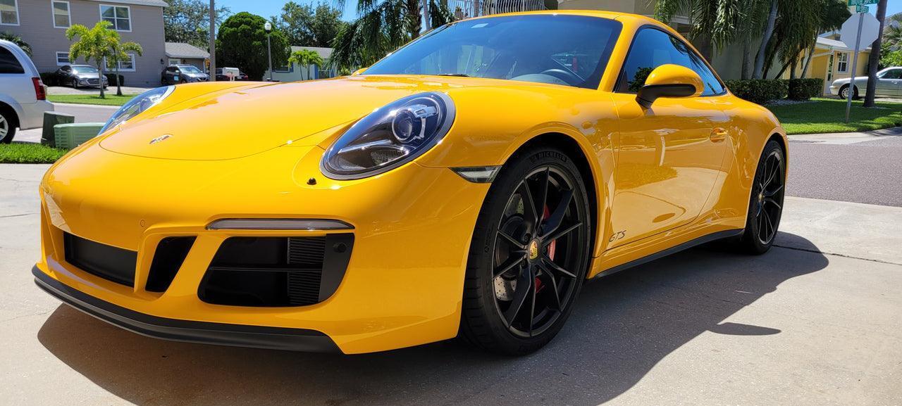 "GTS" Türaufkleber-Logos für Porsche-Fahrzeuge (Boxster, Cayman, 911, Macan, Cayenne, Panamera)