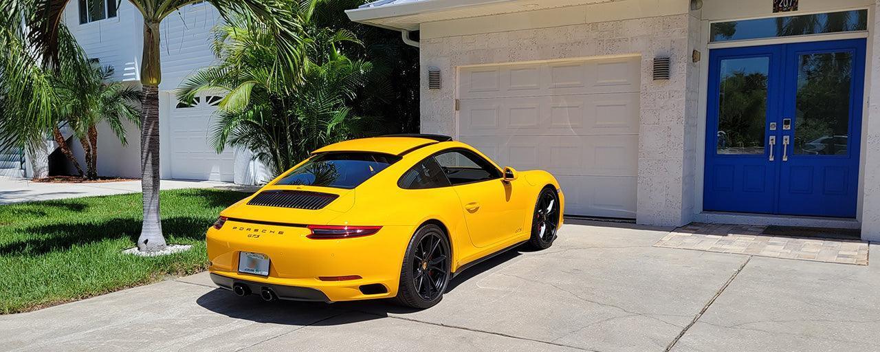 "GTS" Türaufkleber-Logos für Porsche-Fahrzeuge (Boxster, Cayman, 911, Macan, Cayenne, Panamera)